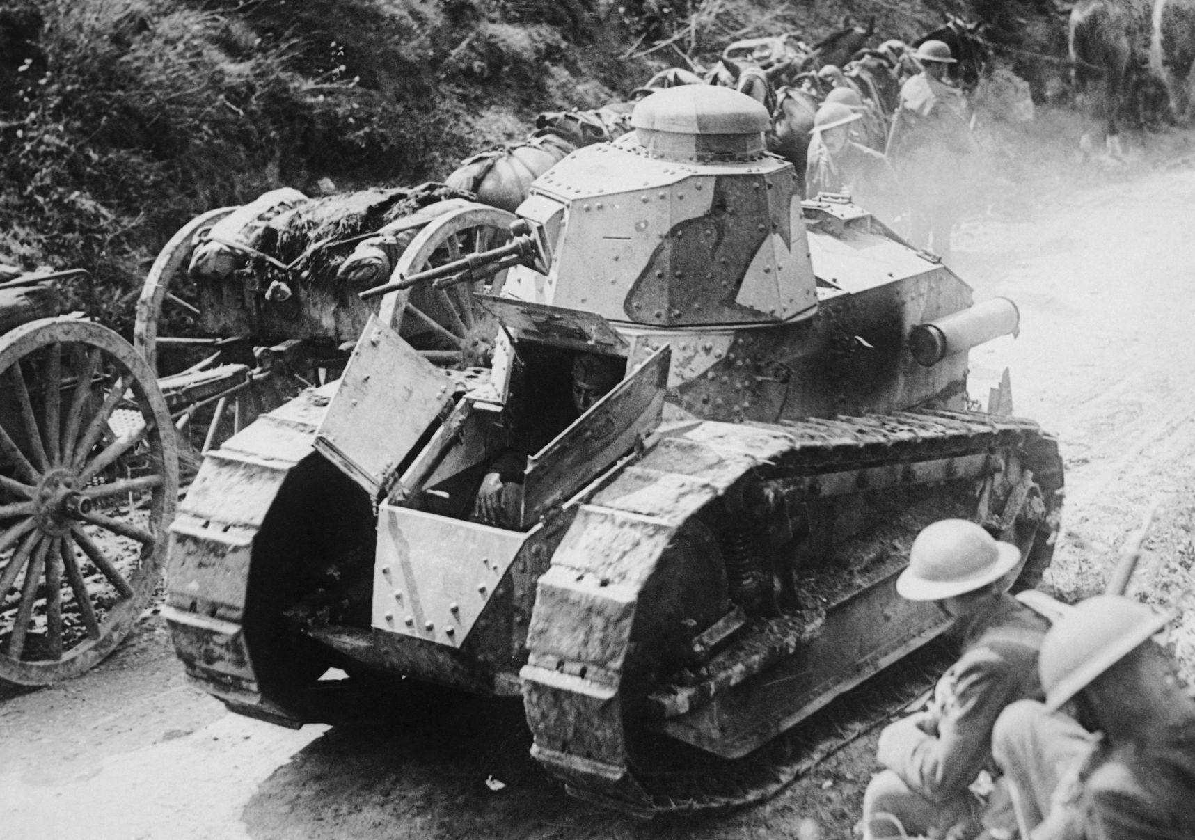 2. When did the United States declare war against Germany and officially enter World War I?
